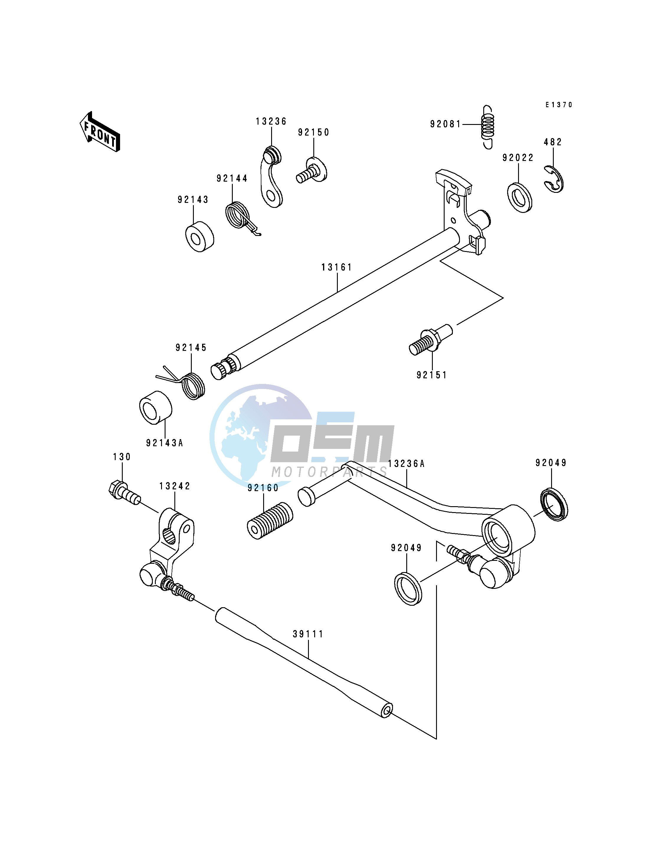 GEAR CHANGE MECHANISM