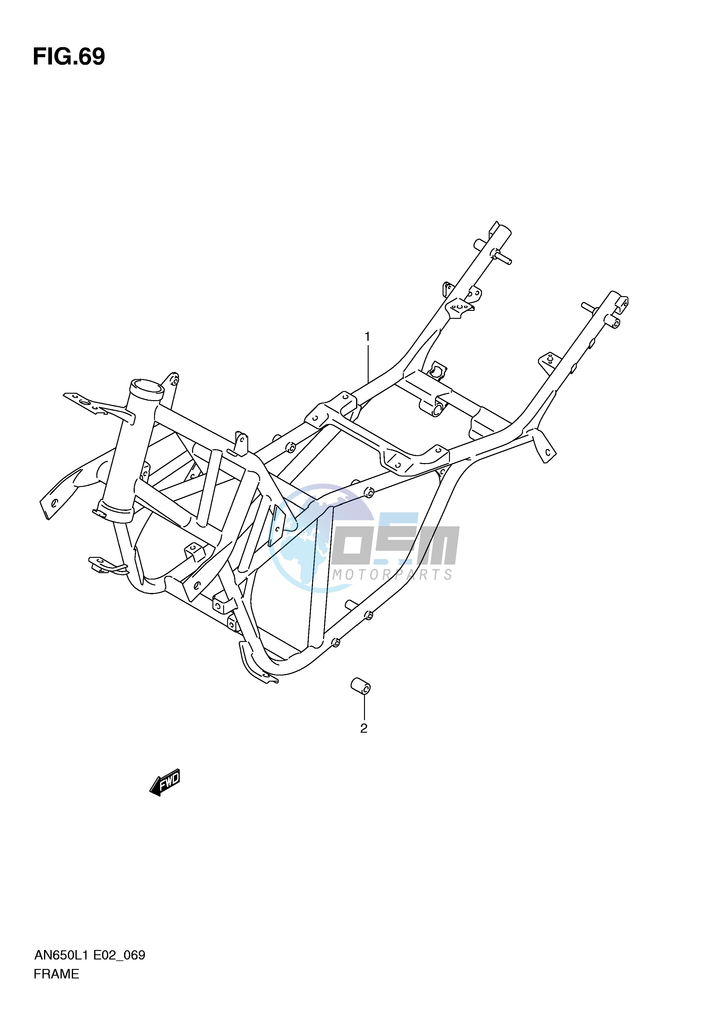 FRAME (AN650AL1 E24)