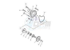 WR F 250 drawing WATER PUMP