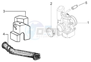 Liberty 50 2t RST ptt (CH) Switserland drawing Carburettor