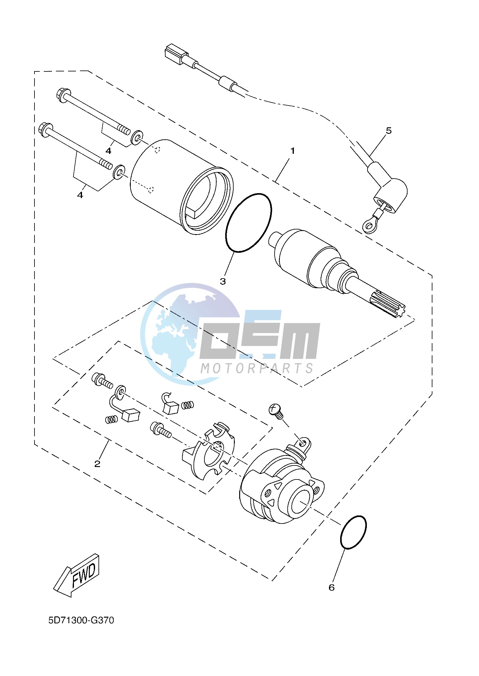 STARTING MOTOR