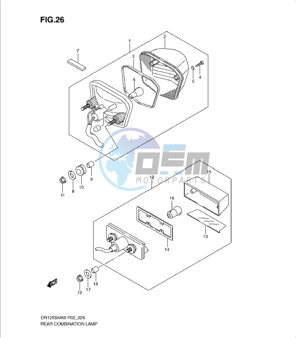 REAR COMBINATION LAMP