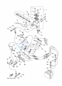 YZF320-A YZF-R3 (B7PH) drawing FRONT MASTER CYLINDER