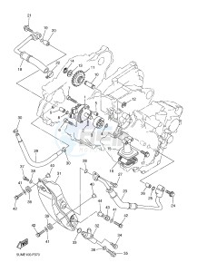 WR250F (1HC6 1HC7 1HC8) drawing OIL PUMP