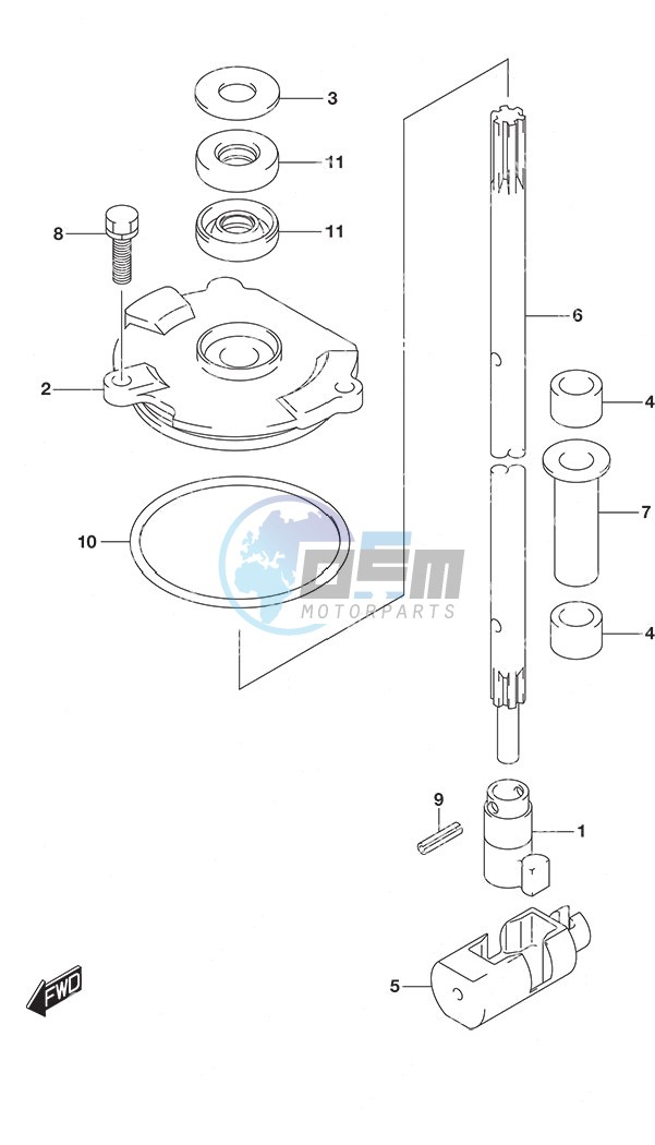 Shift Rod (C/R)