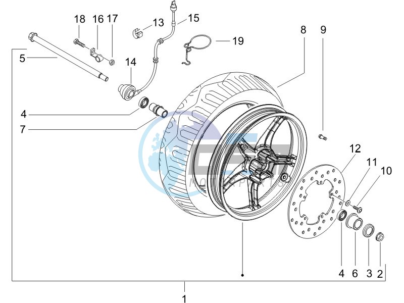 Front wheel