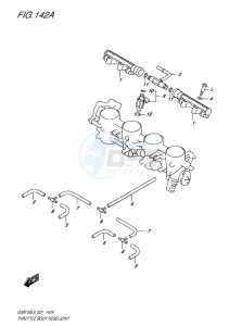 GSR750 EU drawing THROTTLE BODY HOSE-JOINT