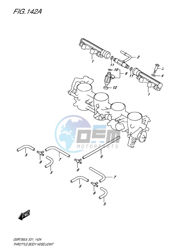 THROTTLE BODY HOSE-JOINT