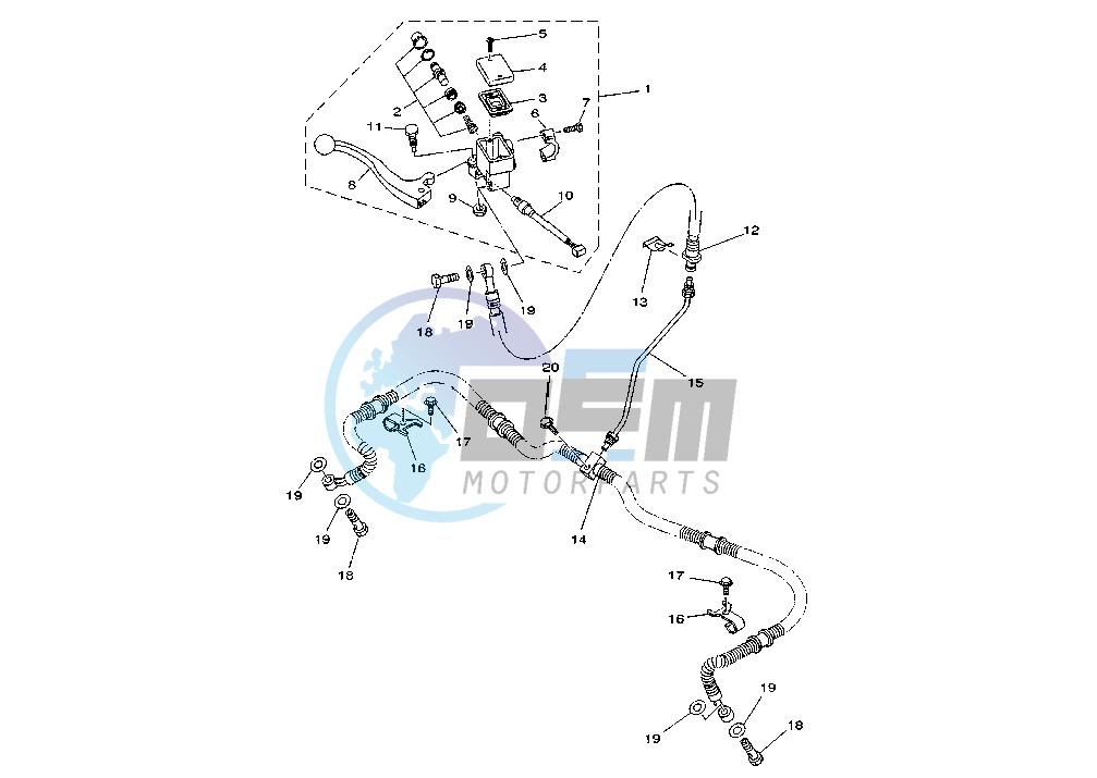 FRONT MASTER CYLINDER