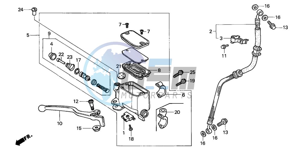 FR. BRAKE MASTER CYLINDER (2)