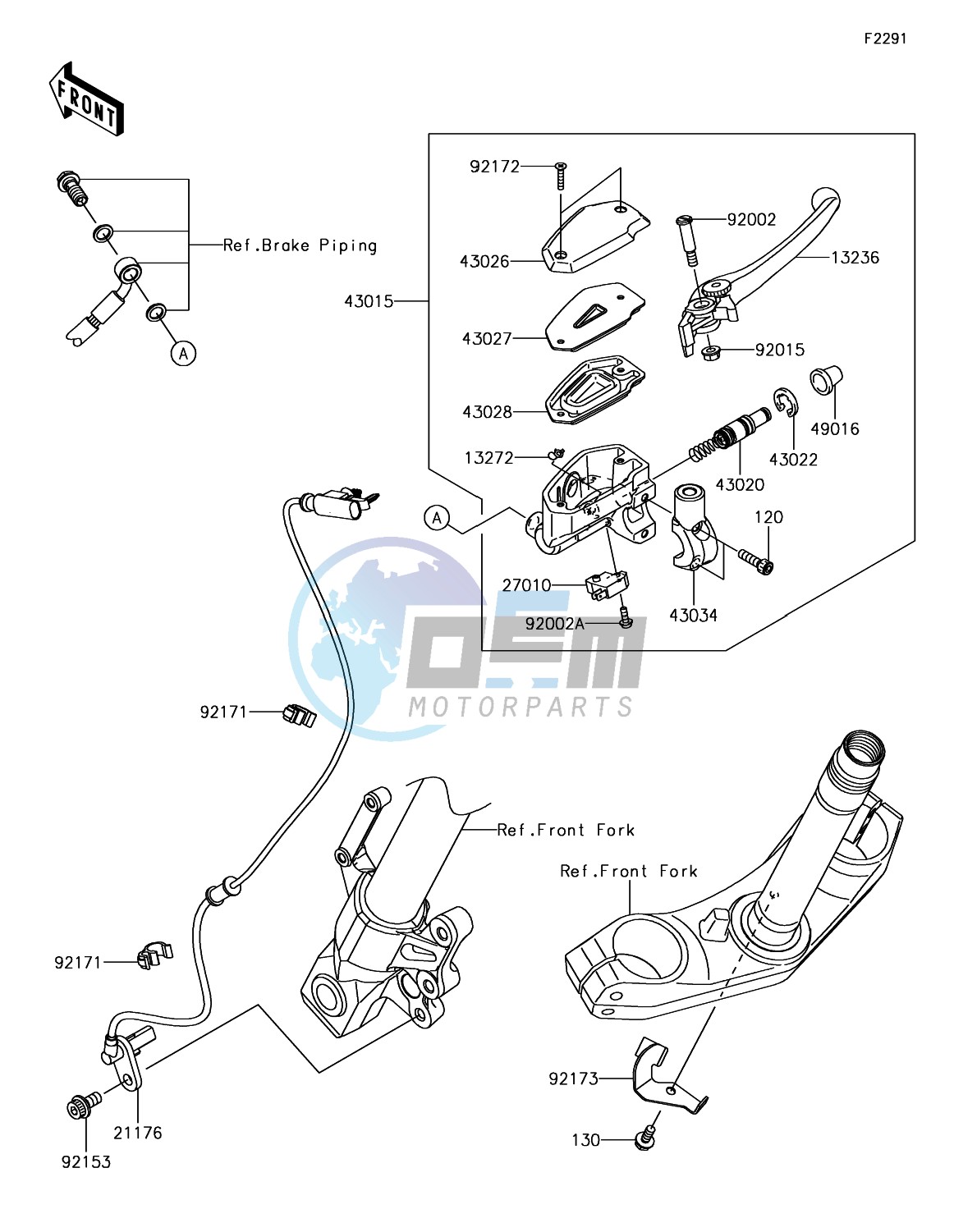 Front Master Cylinder