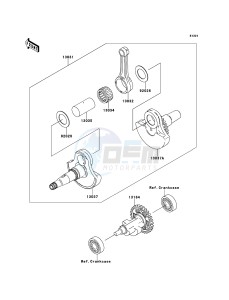 KVF360_4X4 KVF360ABF EU GB drawing Crankshaft