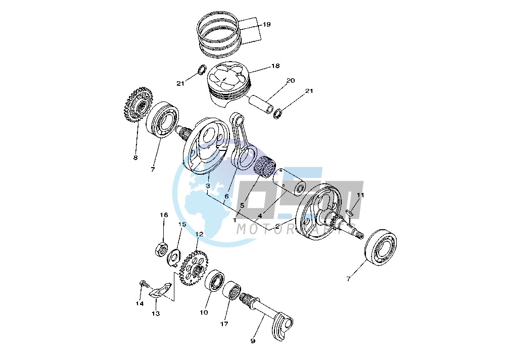 CRANKSHAFT PISTON