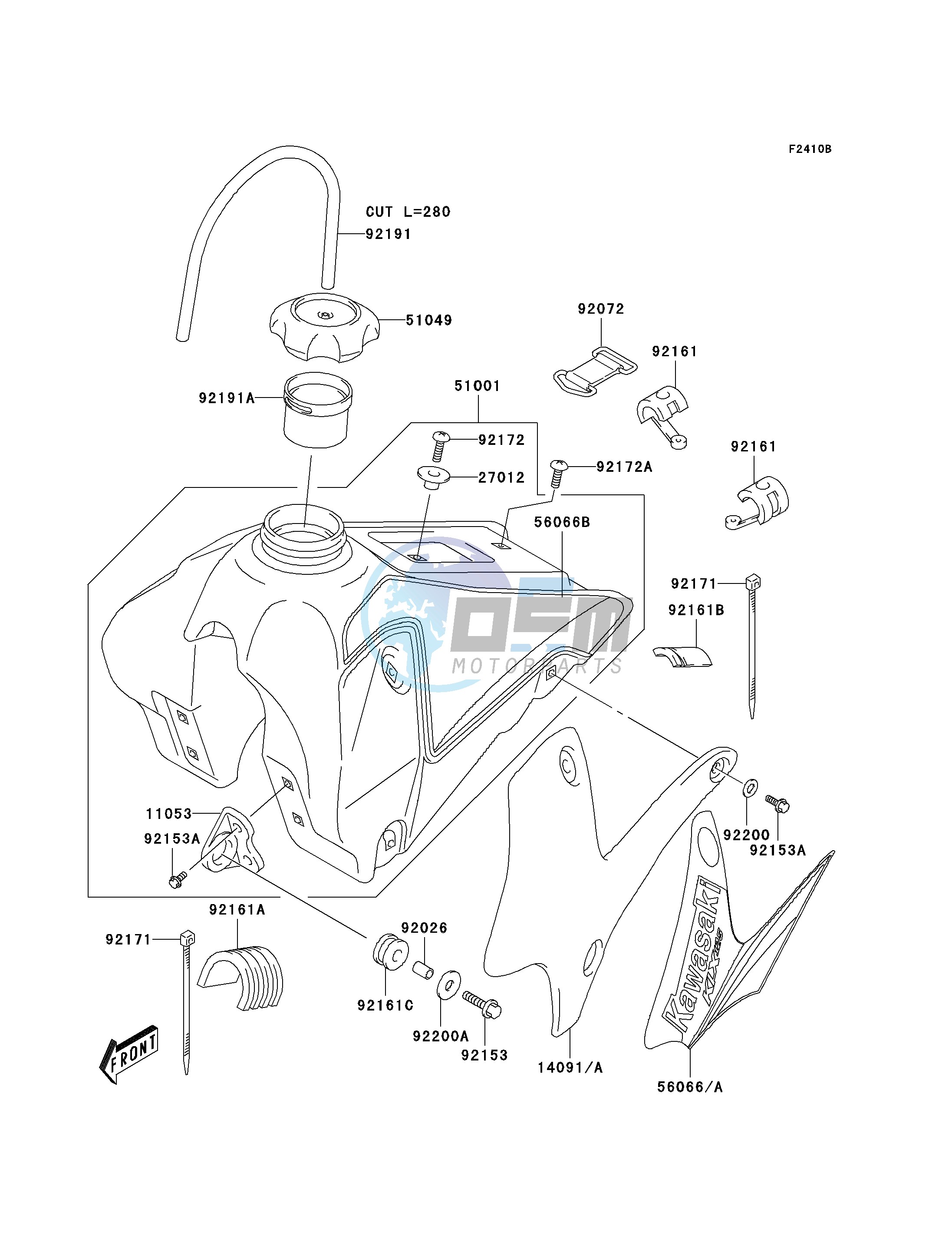 FUEL TANK-- B3- -