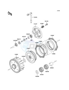 KX85/KX85-<<II>> KX85BCF EU drawing Clutch