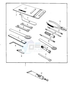 KZ 1000 G [CLASSIC] (G1) [CLASSIC] drawing OWNER TOOLS