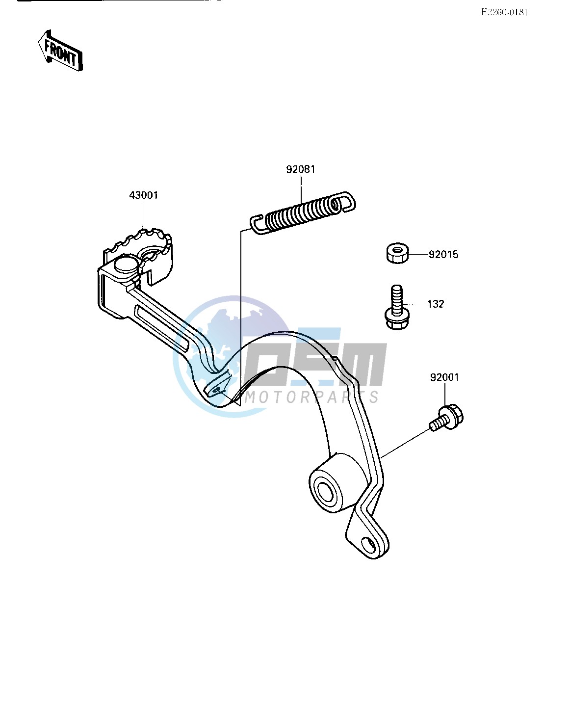 BRAKE PEDAL