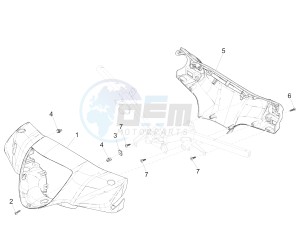 Liberty 125 iGet 4T 3V ie ABS (APAC) drawing Handlebars coverages