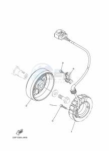 XT1200Z XT1200Z SUPER TENERE ABS (BP87) drawing GENERATOR