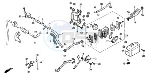 VT1100C drawing AIR SUCTION VALVE (VT1100C-AR/SW)