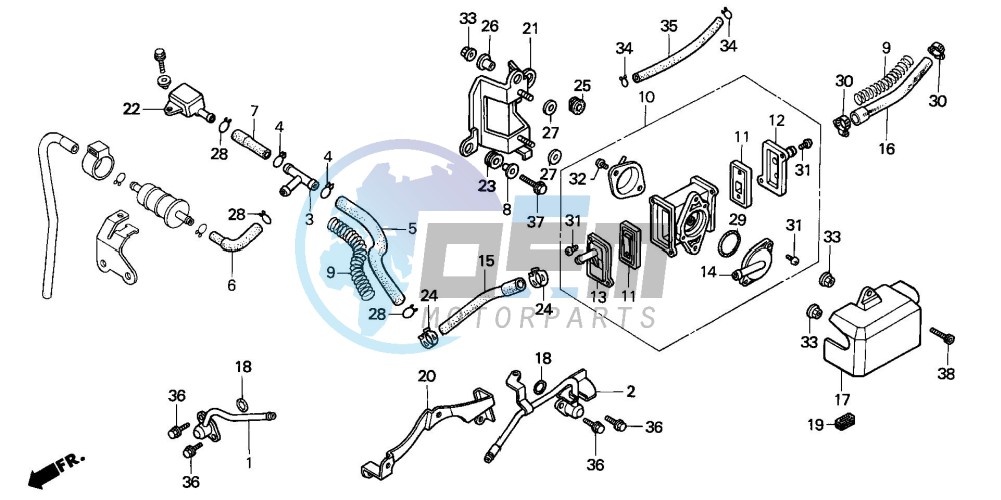 AIR SUCTION VALVE (VT1100C-AR/SW)