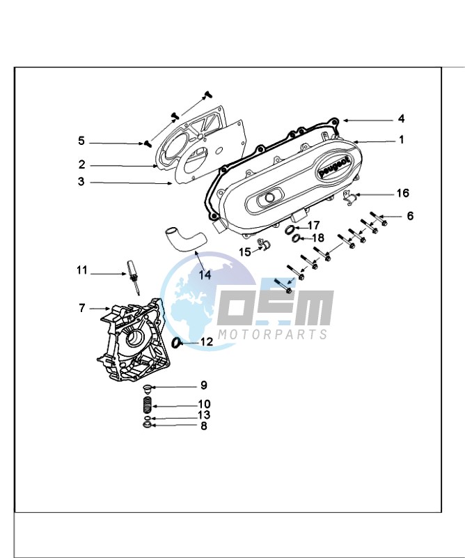 CRANKCASE COVER