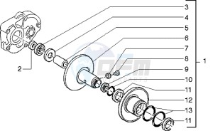 ET4 125 drawing Driven half pulley