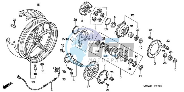 REAR WHEEL