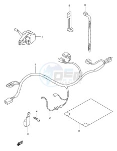 DR350 (E1) drawing WIRING HARNESS