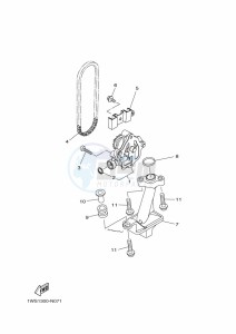 MT-07 ABS MTN690-U (B8M3) drawing OIL PUMP