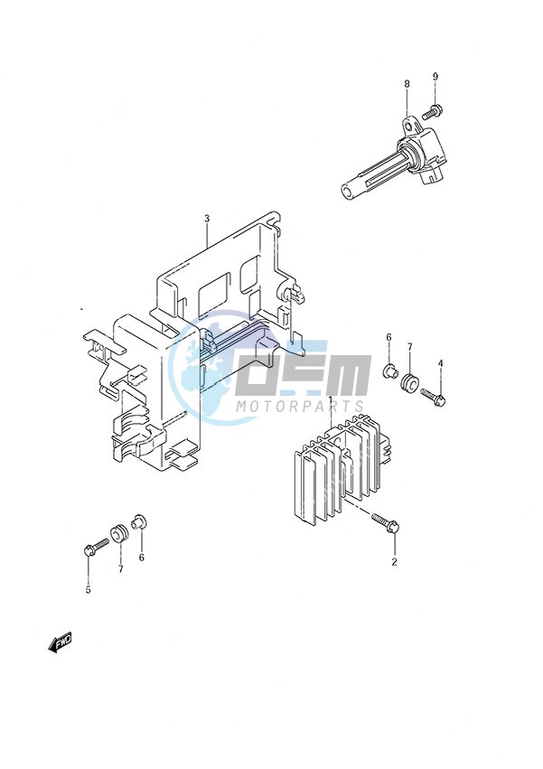 Rectifier/Ignition Coil