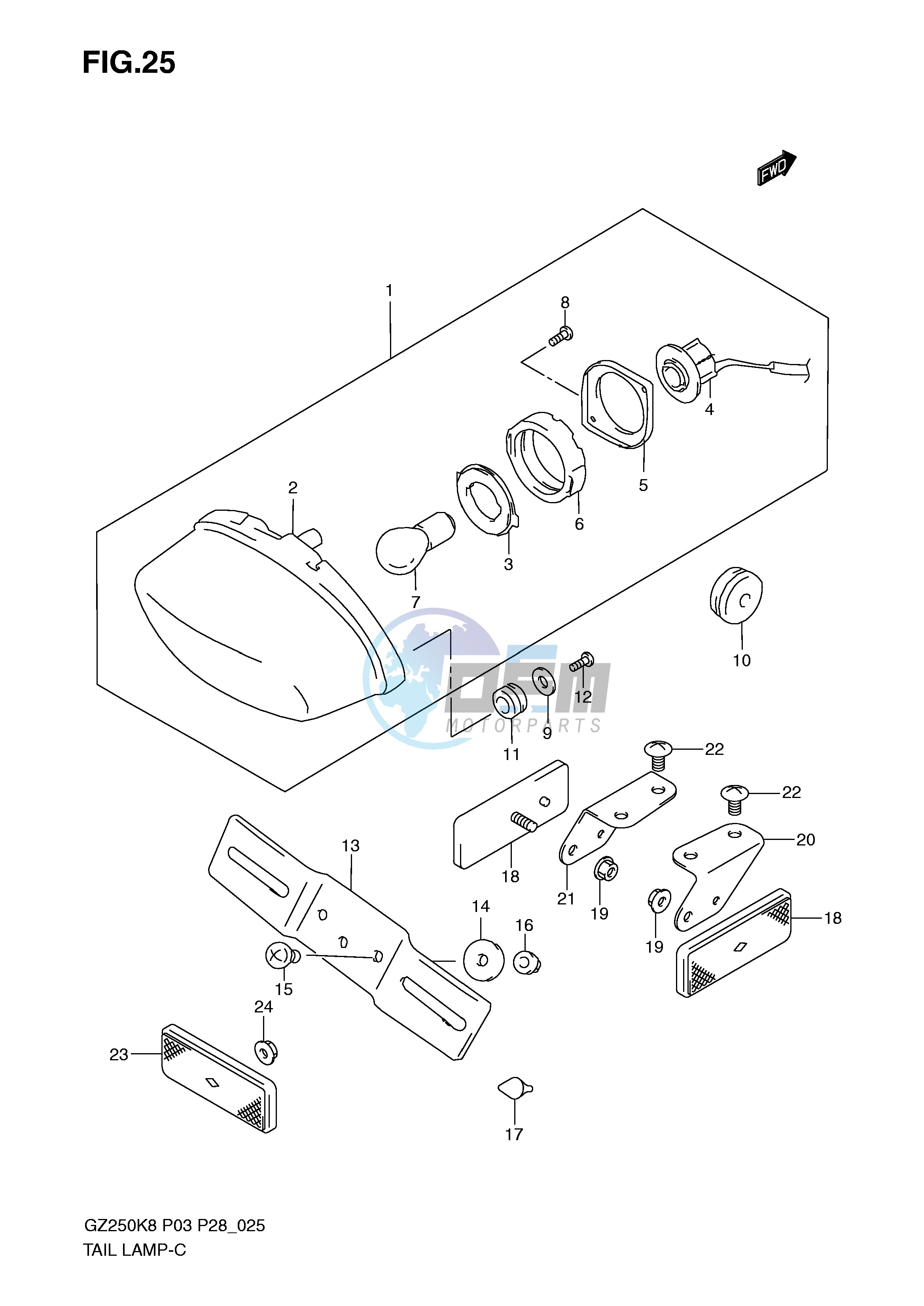 REAR COMBINATION LAMP