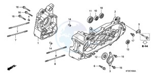 PES125R9 France - (F / CMF STC) drawing CRANKCASE