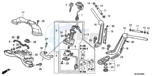 GL1800A SI - (SI) drawing HANDLE PIPE/TOP BRIDGE