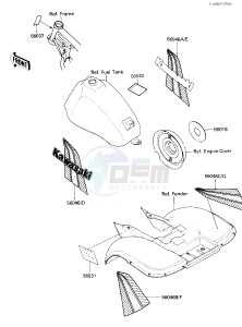 KLT 110 A [KLT110] (A1-A2) [KLT110] drawing LABELS -- KLT110-A2- -