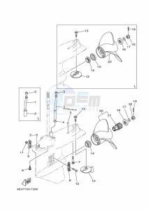 F175B drawing PROPELLER-HOUSING-AND-TRANSMISSION-2