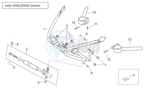 RS 250 drawing Fairing bow - Challenge Vers