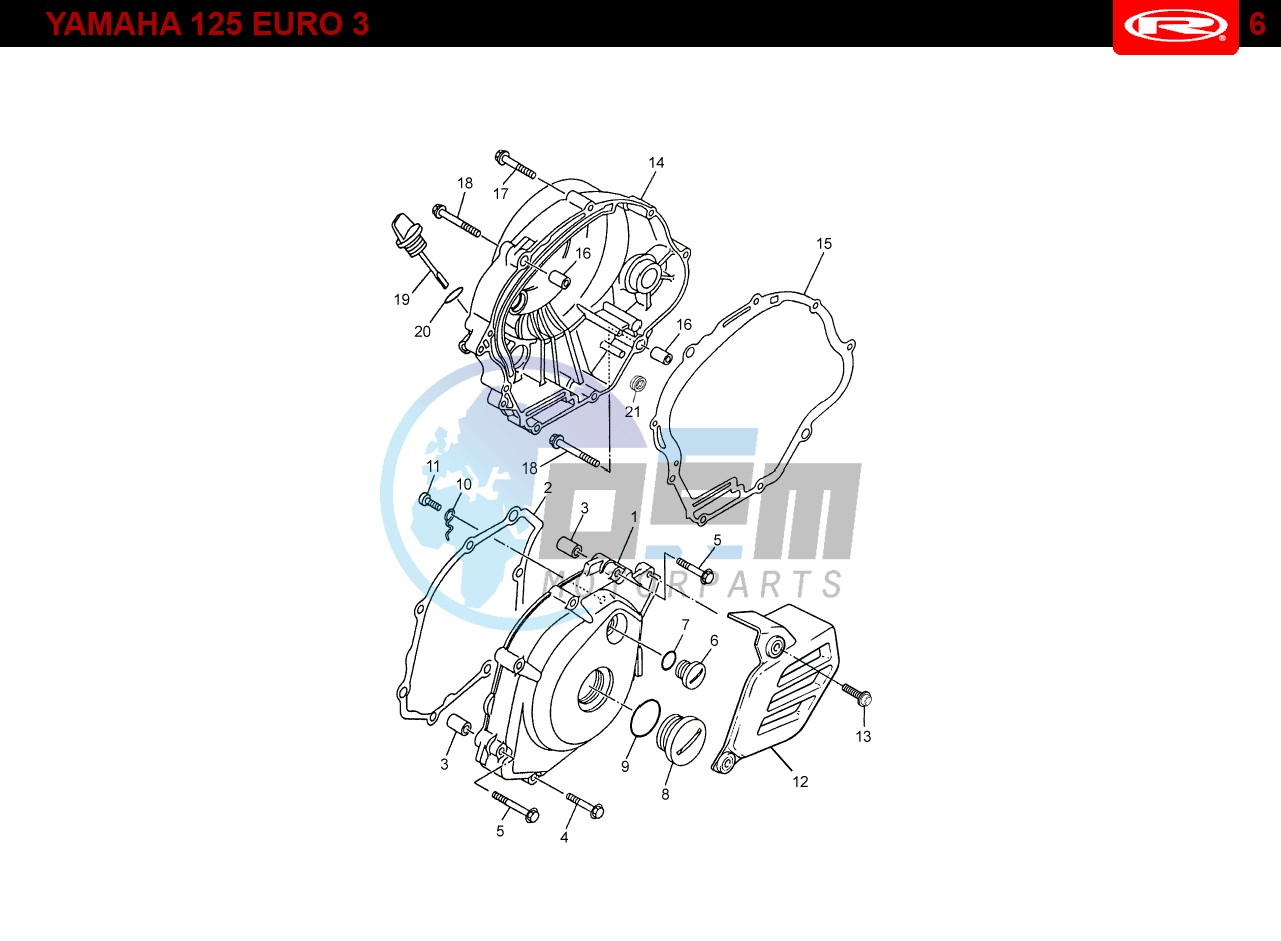 T06  CRANKCASE COVERS