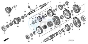 TRX420FPAA Australia - (U / PS) drawing TRANSMISSION