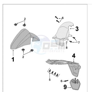 KISBEE A drawing FENDERS