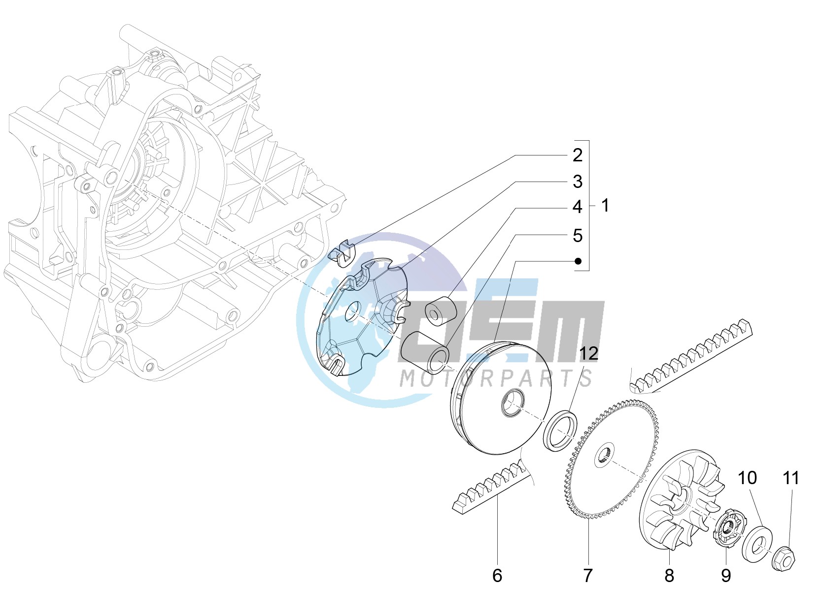 Driving pulley