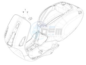 Sprint 50 4T 4V (EMEA) drawing Frame/bodywork