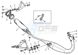 MITO EVOL.125 drawing SILENCER