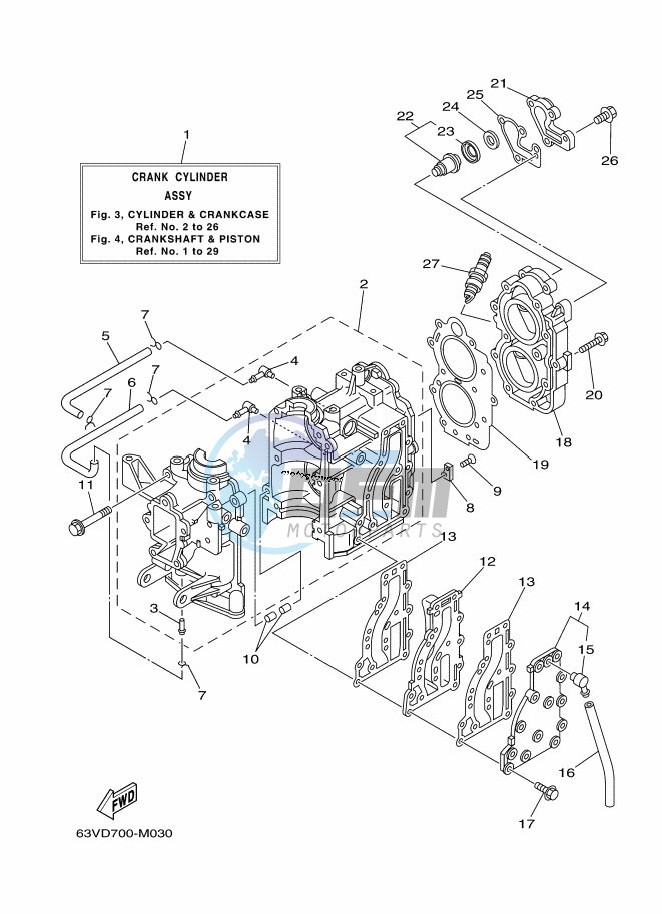 CYLINDER--CRANKCASE