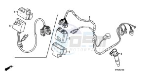 CRF250R9 Australia - (U / BLA) drawing WIRE HARNESS