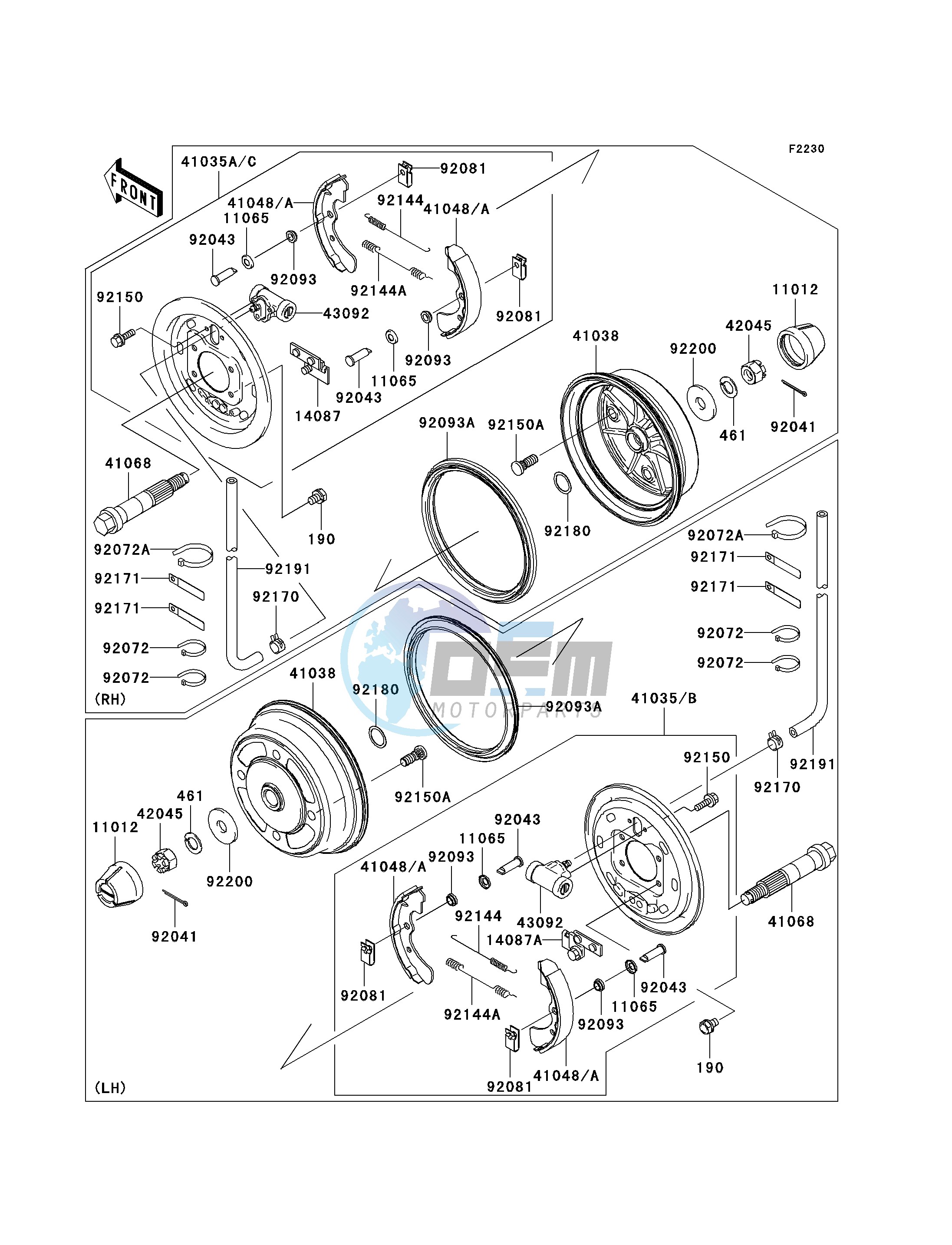 FRONT HUBS_BRAKES