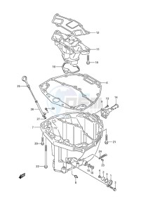 DF 250AP drawing Oil Pan