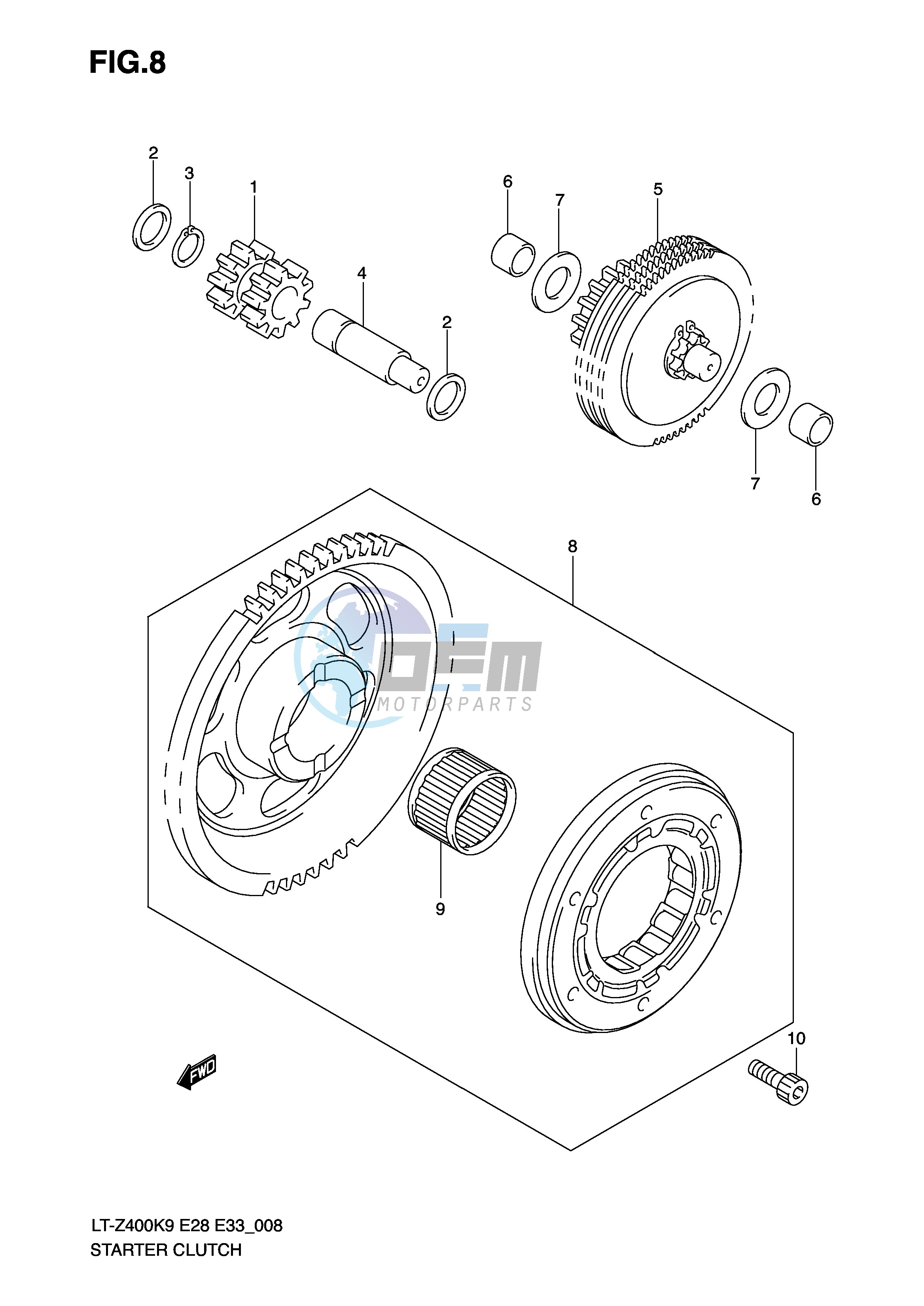 STARTER CLUTCH