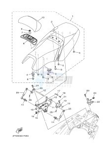 XP500A T-MAX 530 (2PWR) drawing SEAT