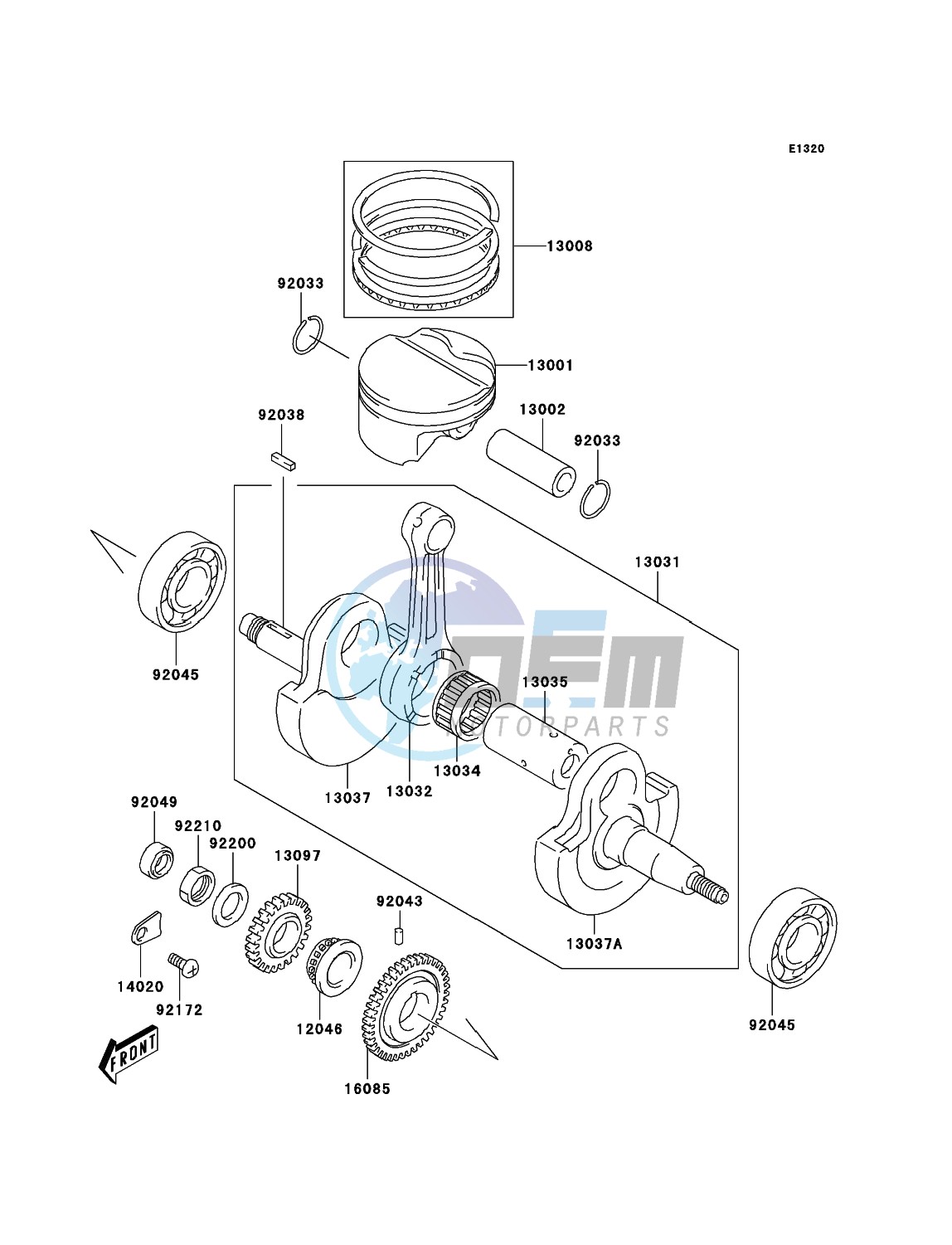 Crankshaft/Piston(s)